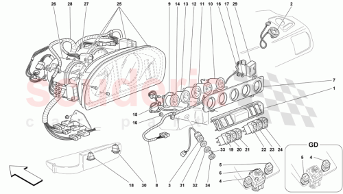 Part Diagram for Ferrari 161418