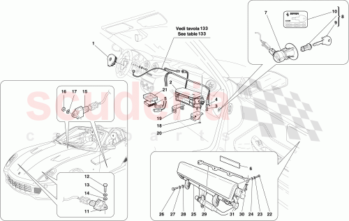 Part Diagram for Ferrari 196143