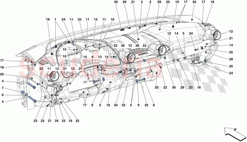 Part Diagram for Ferrari 14189374