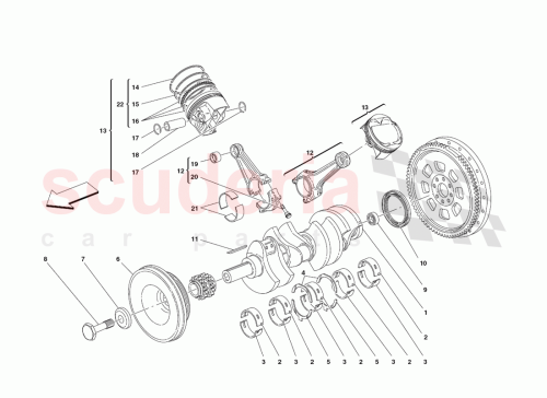 Part Diagram for Ferrari 200323
