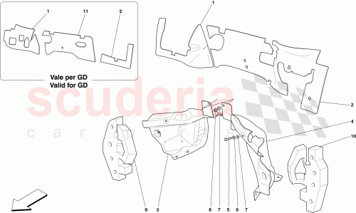 Part Diagram for Ferrari 83208500