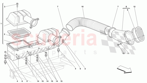 Part Diagram for Ferrari 181472