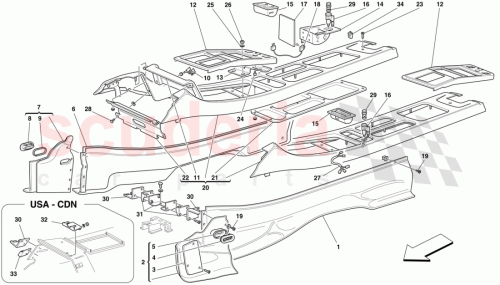 Part Diagram for Ferrari 63762400