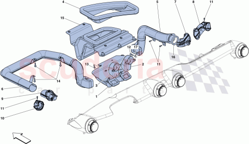 Part Diagram for Ferrari 84209600