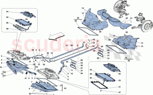 Part Diagram for Ferrari 251271