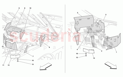 Part Diagram for Ferrari 65140900