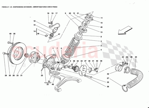 Part Diagram for Ferrari 949219