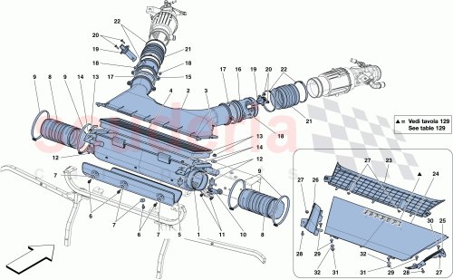 Part Diagram for Ferrari 314915
