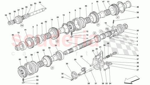 Part Diagram for Ferrari 152092
