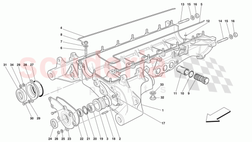 Part Diagram for Ferrari 154037