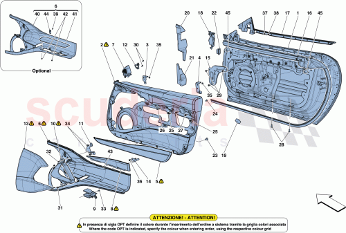 Part Diagram for Ferrari 89147600