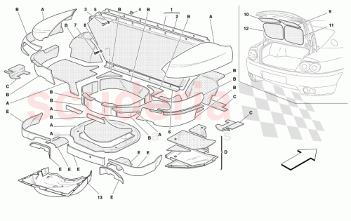 Part Diagram for Ferrari 63938600