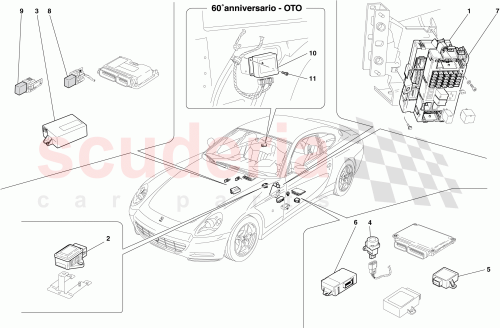 Part Diagram for Ferrari 236542