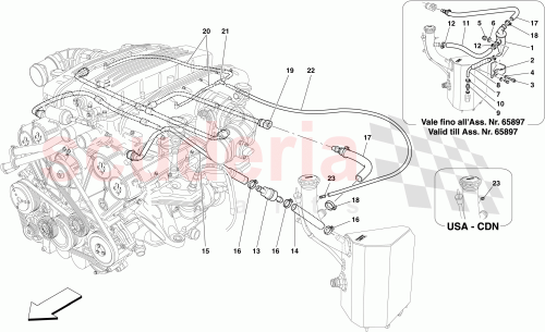 Part Diagram for Ferrari 206039
