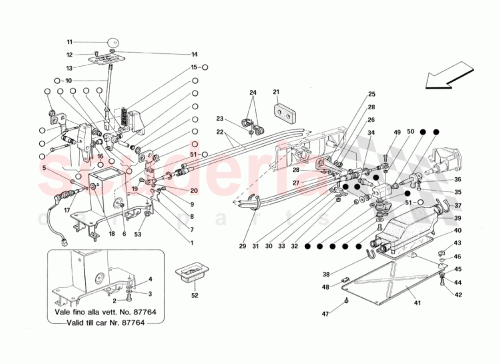 Part Diagram for Ferrari 16043124