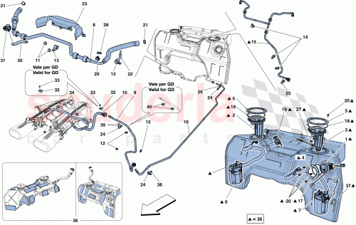 Part Diagram for Ferrari 286534