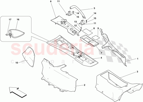 Part Diagram for Ferrari 83215300