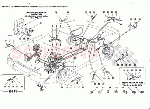 Part Diagram for Ferrari 170603