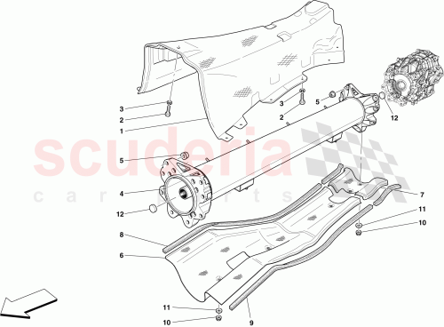 Part Diagram for Ferrari 80209900