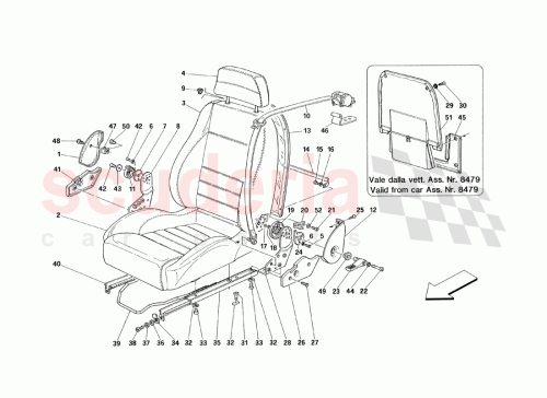 Part Diagram for Ferrari 63294100