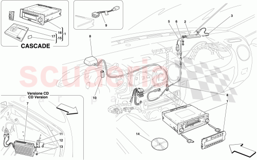 Part Diagram for Ferrari 255515