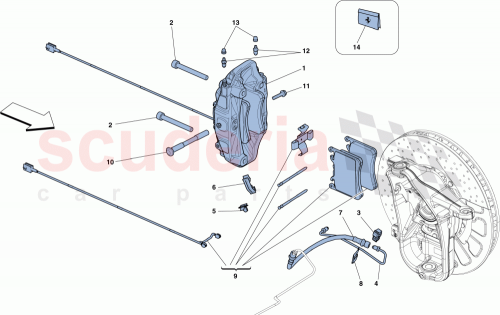 Part Diagram for Ferrari 274969