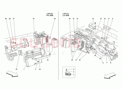 Part Diagram for Ferrari 16296934
