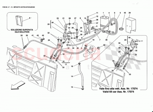 Part Diagram for Ferrari 157928