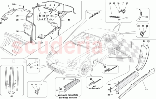 Part Diagram for Ferrari 80462100