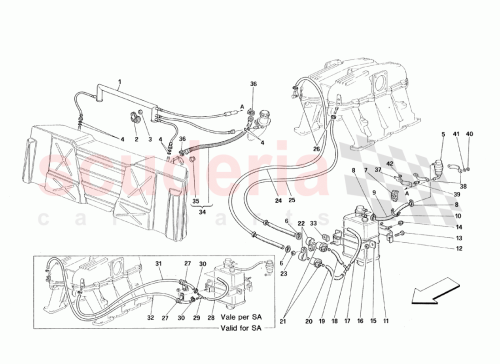 Part Diagram for Ferrari 142196