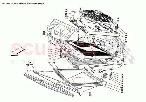 Part Diagram for Ferrari 176324
