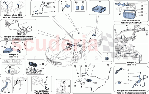 Part Diagram for Ferrari 335435