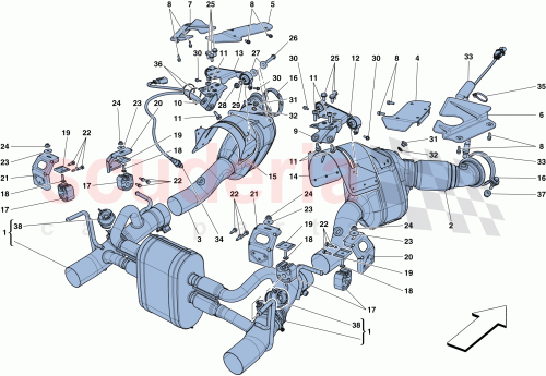 Part Diagram for Ferrari 324642