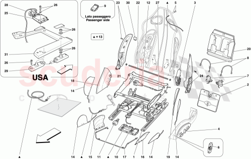 Part Diagram for Ferrari 228928