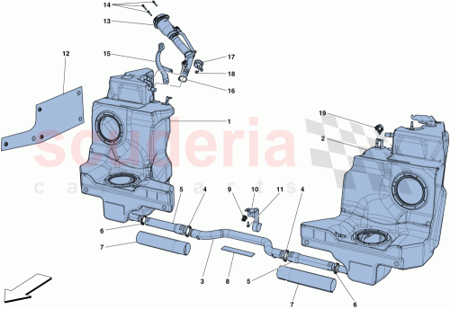 Part Diagram for Ferrari 320029