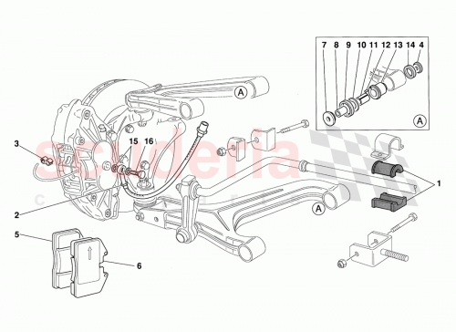 Part Diagram for Ferrari 113670