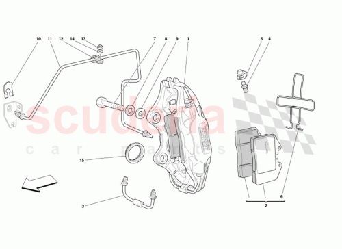 Part Diagram for Ferrari 212371