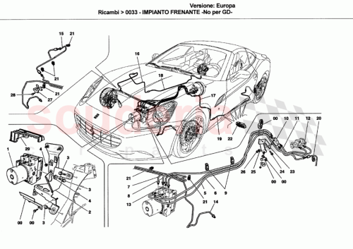 Part Diagram for Ferrari 246375
