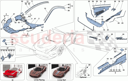 Part Diagram for Ferrari 70003166