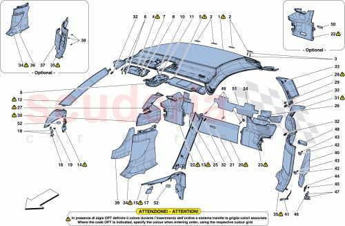 Part Diagram for Ferrari 88280000
