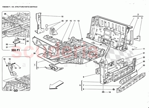 Part Diagram for Ferrari 64934400