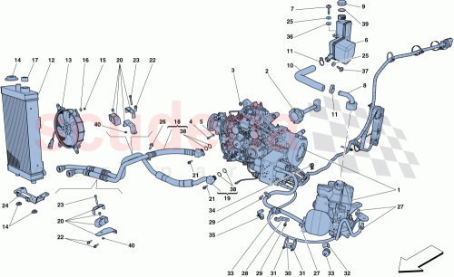 Part Diagram for Ferrari 324841