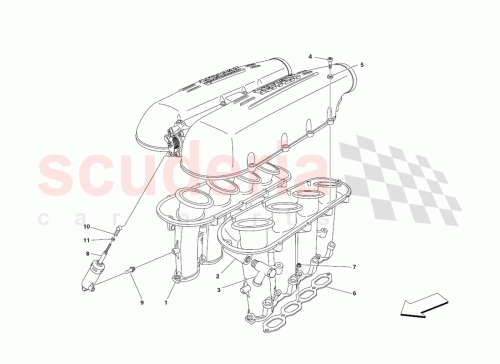 Part Diagram for Ferrari 322509