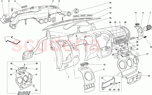 Part Diagram for Ferrari 81328212