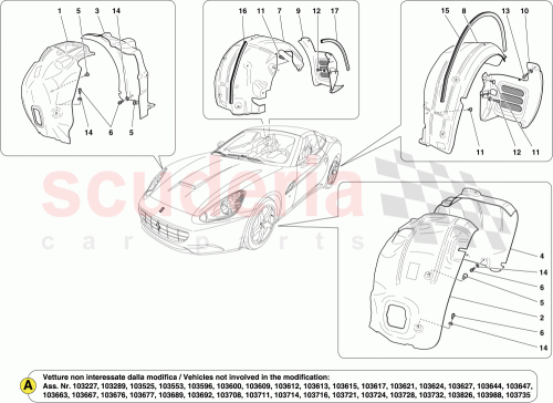 Part Diagram for Ferrari 1002493