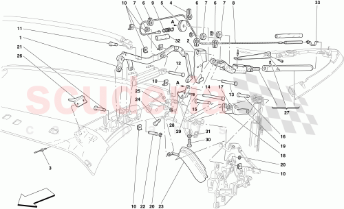Part Diagram for Ferrari 66682600