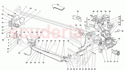 Part Diagram for Ferrari 65669400