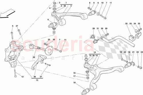 Part Diagram for Ferrari 259549