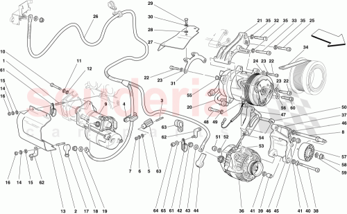 Part Diagram for Ferrari 192559