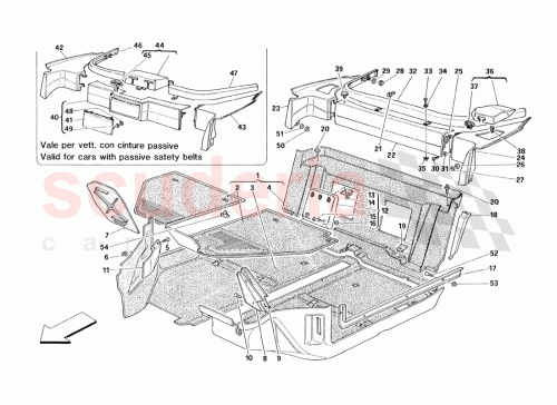 Part Diagram for Ferrari 61632100